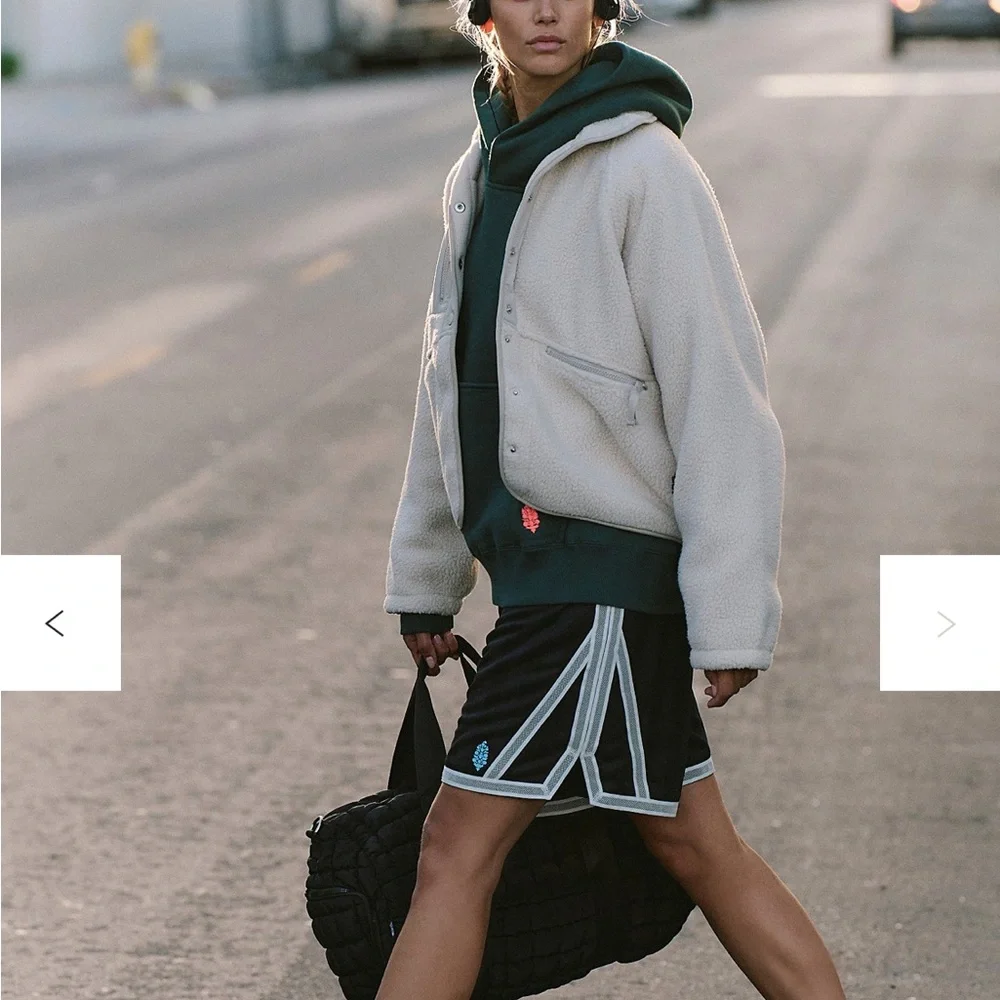 Free People Hit The Slopes Fleece Jacket - Picture 3 of 7